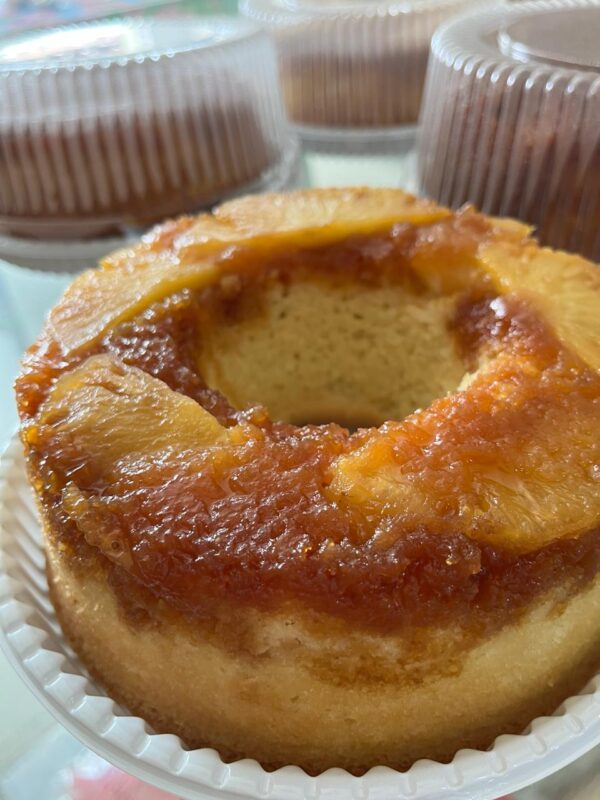 Bolo de Abacaxi Invertido